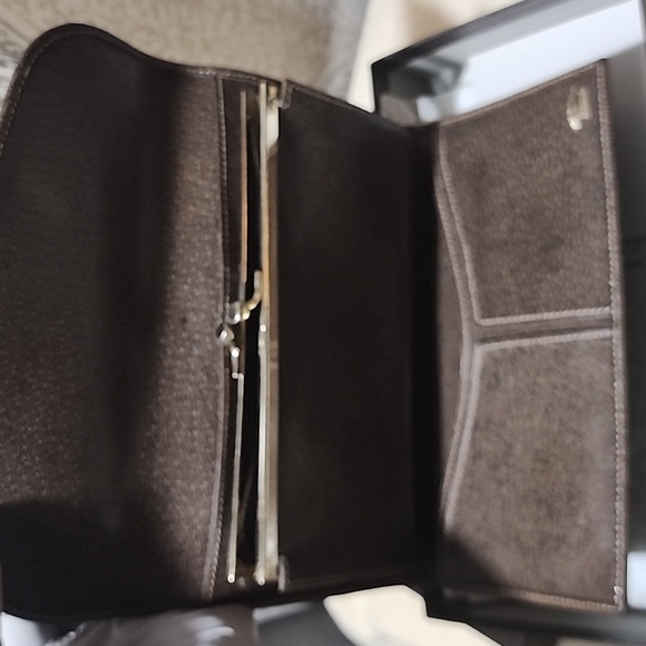 Authentic Vintage Gucci Coated Canvas Centerfold Wallet with Original Cards/ Box - Picture 6 of 6